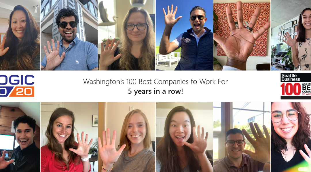 Logic20/20 named a Best Company to Work For 5 Years in a Row