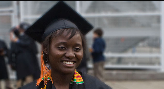 Eunice Naswali at Graduation