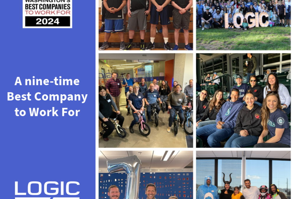 Logic20/20 earns ninth consecutive recognition as a Washington Best Company to Work For