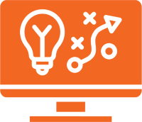 icon representing strategic planning