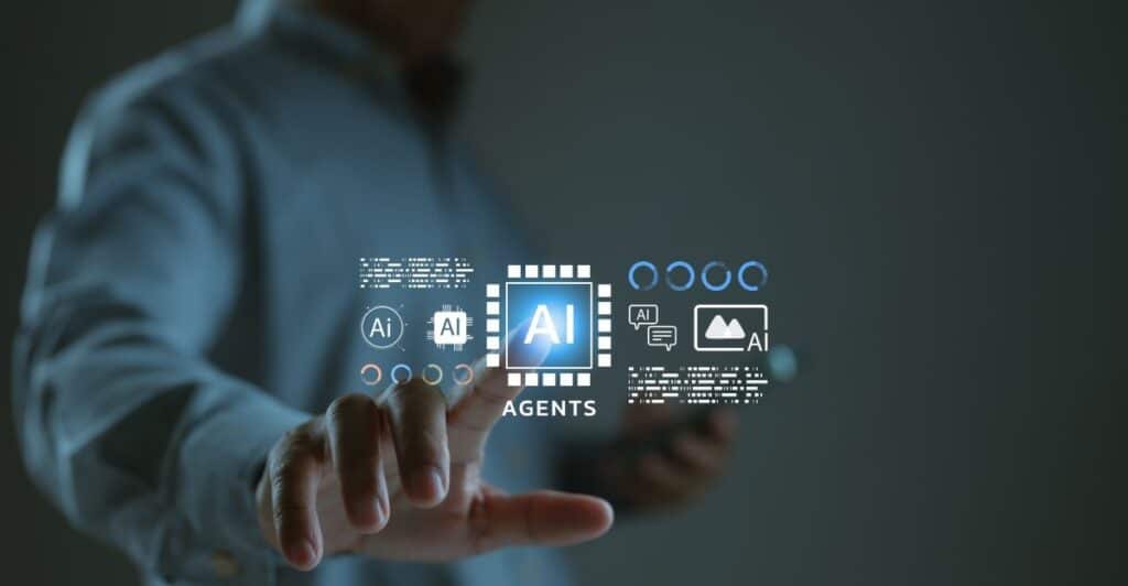 abstract image representing implementing agentic AI
