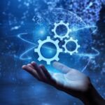 abstract image representing automation of human tasks