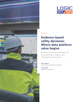 cover of Evidence-based utility decisions: Where data platform value begins